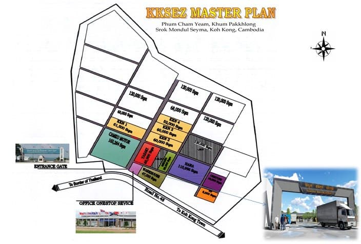 KKSEZ Master Plan Zone Map